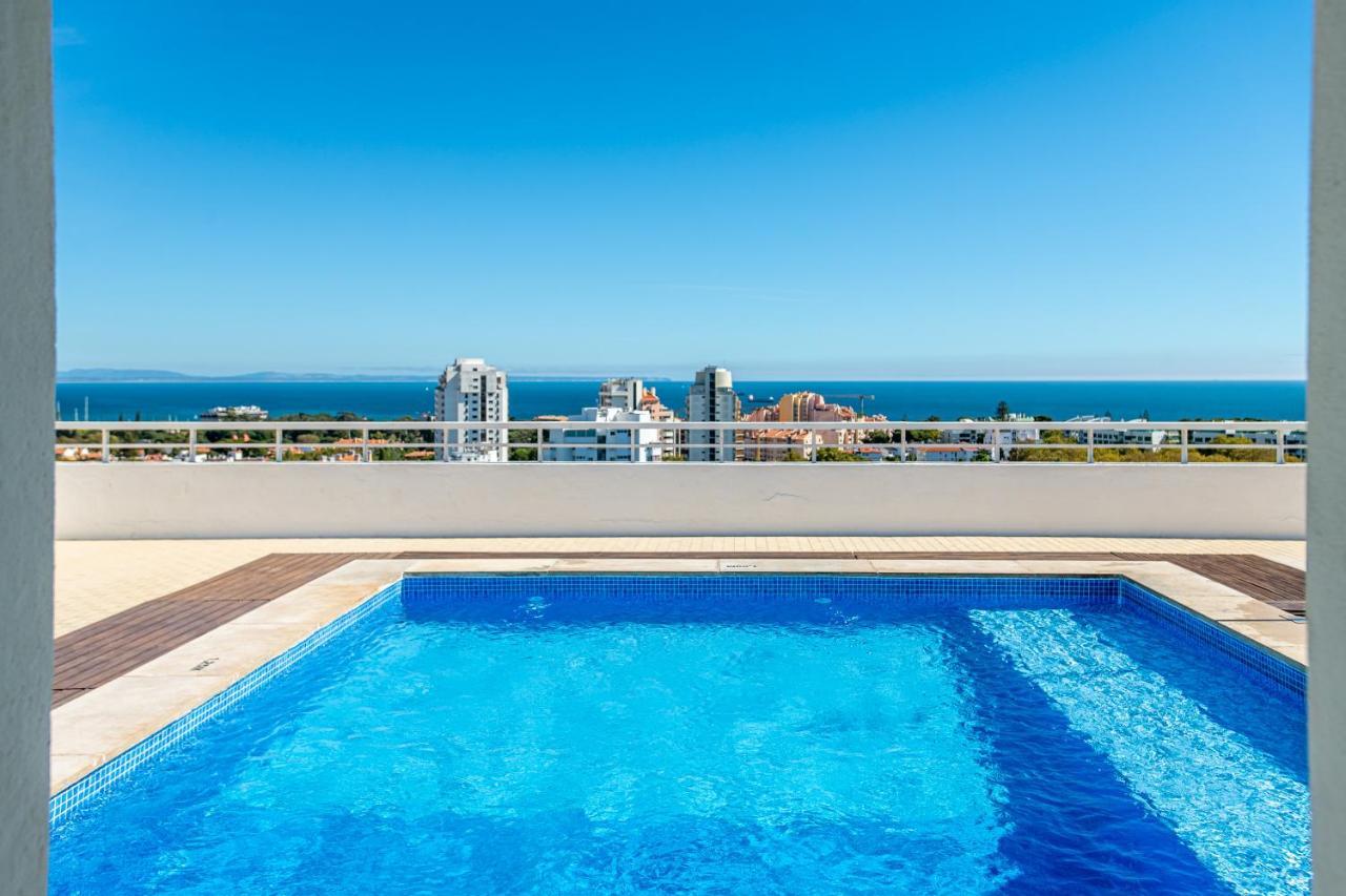 Amazing Sea View Apt With Pool Cascais - Atjoanas Exterior photo